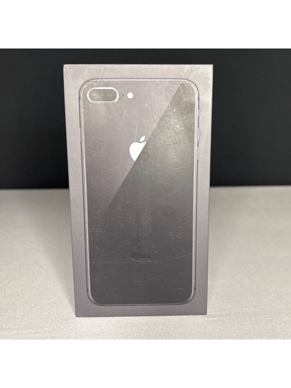 Apple iPhone 8 Plus Space Gray Empty Box With Inserts & Stickers  Empty Box Only